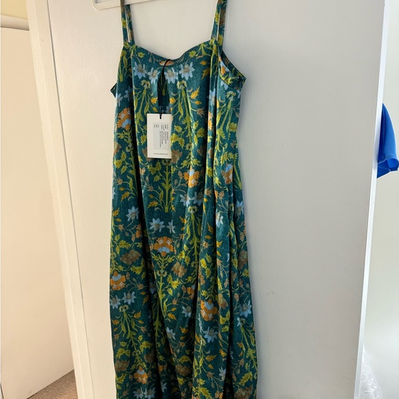 Hansen & Gretel Angelica Dress in Teal Dahlia - Picture 2 of 5